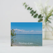 Sail Away Briefkaart (Staand voorkant)