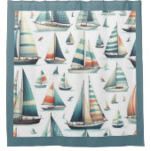 Sail Away Douchegordijn (Voorkant)