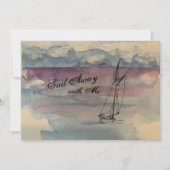 Sail Away Flat - Hartelijk dank Bedankkaart (Voorkant)