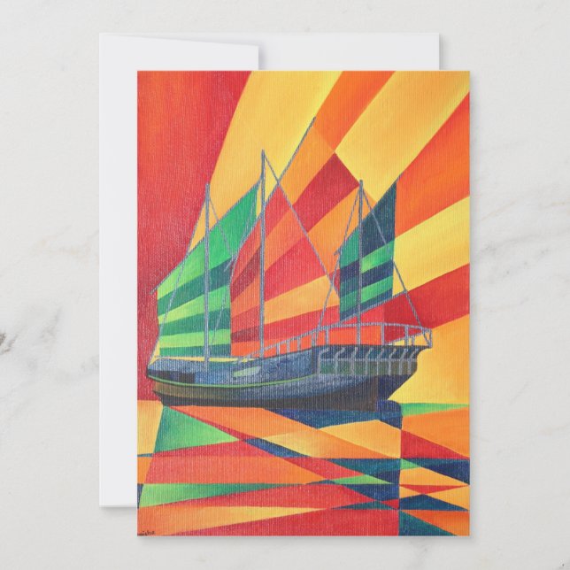 Sail Away Junk Pleasure Boat (Voorkant)