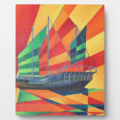 Sail Away Junk Pleasure Boat Fotoplaat (Voorkant)