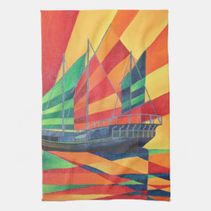 Sail Away Junk Pleasure Boat Theedoek
