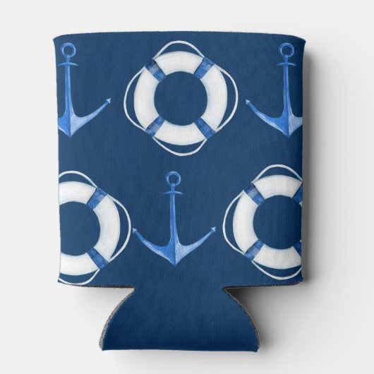 Sail Away Life Ring en Anchor Lifesaver Blikjeskoeler (Achterkant)