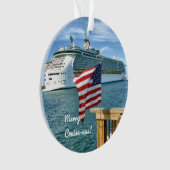 Sail-Away Merry Cruisemas Ornament (voorkant)