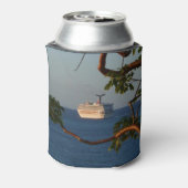 Sail Away op Sunset I Cruise Vacation Blikjeskoeler (Blikje Achterkant)