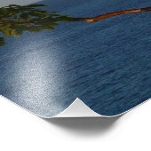 Sail Away op Sunset I Cruise Vacation Foto Afdruk (Hoek)