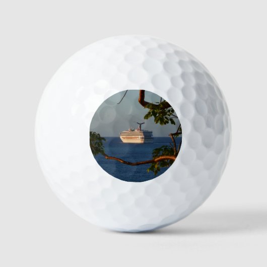Sail Away op Sunset I Cruise Vacation Golfballen (Voorkant)