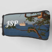Sail Away op Sunset I Cruise Vacation Golfheadcover (Voorkant)