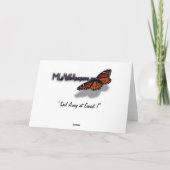 Sail Away op Sunset I Cruise Vacation Kaart (Achterkant)