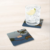 Sail Away op Sunset I Cruise Vacation Kartonnen Onderzetters (Insitu)