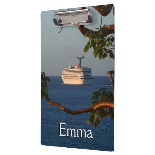 Sail Away op Sunset I Cruise Vacation Klembord (Links)