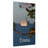 Sail Away op Sunset I Cruise Vacation Klembord (Rechts)