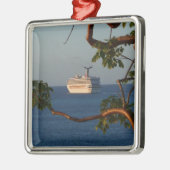 Sail Away op Sunset I Cruise Vacation Metalen Ornament (Links)