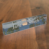 Sail Away op Sunset I Cruise Vacation Naambordje (Zijkant)