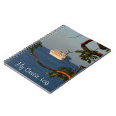 Sail Away op Sunset I Cruise Vacation Notitieboek (Linkerzijde)