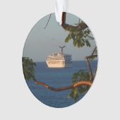 Sail Away op Sunset I Cruise Vacation Ornament (voorkant)