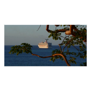 Sail Away op Sunset I Cruise Vacation Poster