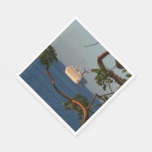 Sail Away op Sunset I Cruise Vacation Servetten (Hoek)