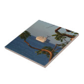 Sail Away op Sunset I Cruise Vacation Tegeltje (Zijkant)