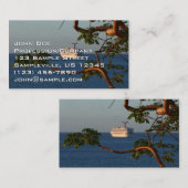 Sail Away op Sunset I Cruise Vacation Visitekaartje (Voorkant / Achterkant)