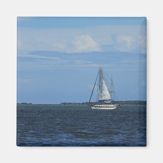 Sail Away Painterly Magneet (Voorkant)