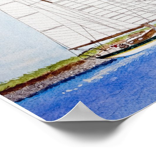 Sail Away Poster (Hoek)