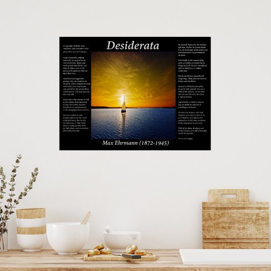 Sail Away Poster (Keuken)