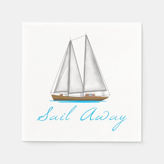 Sail Away Servetten (Voorkant)
