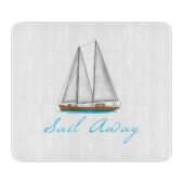 Sail Away Snijplank (Voorkant)