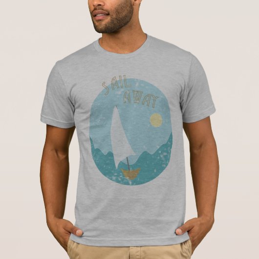 Sail Away T-shirt (Voorkant)