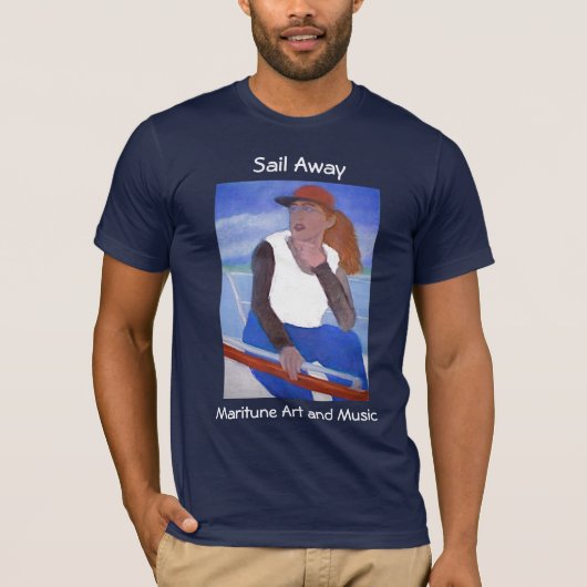 Sail Away T-shirt (Voorkant)