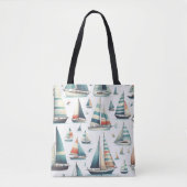Sail Away Tote Bag (Voorkant)