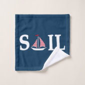 Sail Bad Handdoek (Wasdoekje)