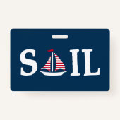 Sail Badge (Achterkant)