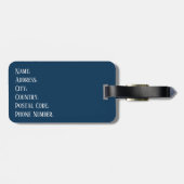 Sail Bagagelabel (Achterkant horizontaal)