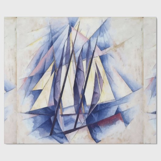 Sail-bewegingen Cadeaupapier (Vlak)