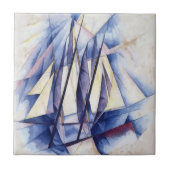 Sail-bewegingen Tegeltje (Voorkant)