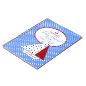 Sail Boat Baby shower Guest Book | Notitieboek (Linkerzijde)
