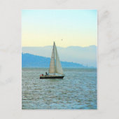 SAIL BOAT BRIEFKAART (Voorkant)