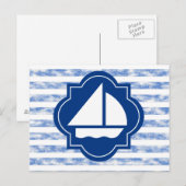 Sail Boat Briefkaart (Voorkant / Achterkant)