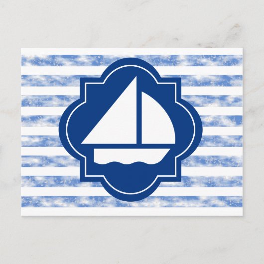 Sail Boat Briefkaart (Voorkant)