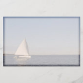 Sail Boat Briefpapier (Voorkant)