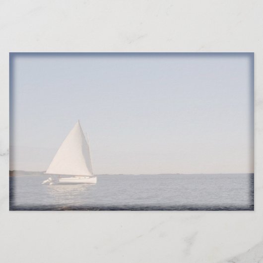 Sail Boat Briefpapier (Voorkant)