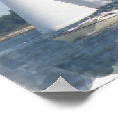 Sail Boat Bubbles Print (Hoek)