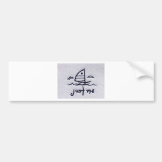 Sail Boat Bumpersticker