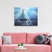 Sail Boat Canvas Wrap (Insitu (Woonkamer))