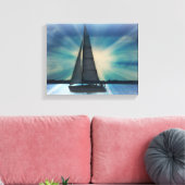 Sail Boat Canvas Wrap (Insitu (Woonkamer))