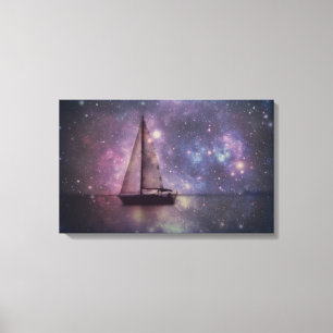 Sail Boat Canvas Wrap Afdruk
