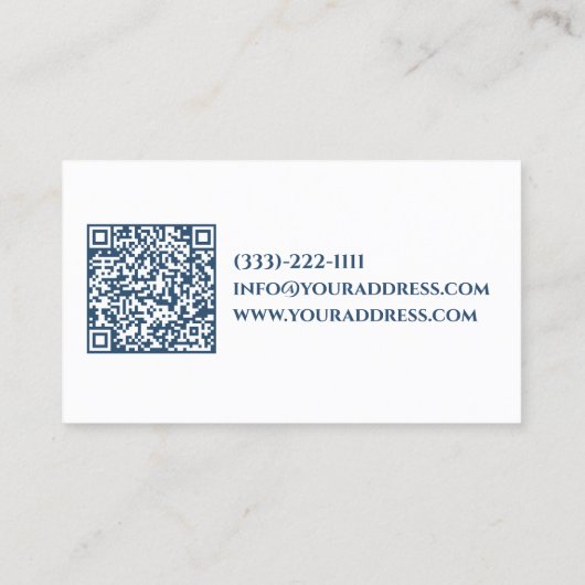 Sail Boat Captain Ship Nautical Card Visitekaartje (Achterkant)