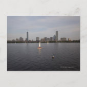 Sail Boat, Charles River, Boston, MA Briefkaart (Voorkant)